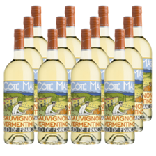 Buy & Send Case of 12 Cote Mas Blanc Sauvignon Vermentino 75cl White Wine Wine
