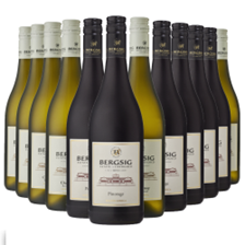 Buy & Send Wine Case of 12 Mixed Bergsig Estate Red & White Wine