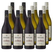 Buy & Send Case of 12 Mixed Bergsig Estate Red & White Wine