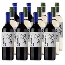 Buy & Send Case of 12 Mixed Chilinero Red & White Wine