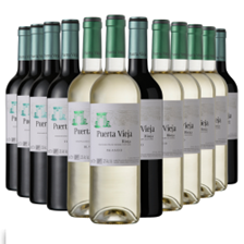 Buy & Send Wine Case of 12 Mixed Puerta Vieja Spanish Wine