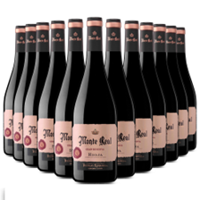 Buy & Send Wine Case of 12 Monte Real Tinto Gran Reserva 75cl Red Wine