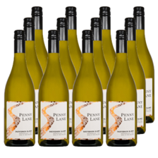 Buy & Send Case of 12 Penny Lane Sauvignon Blanc 75cl White Wine