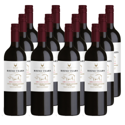 Buy & Send Case of 12 Rhino Tears Red 75cl Wine