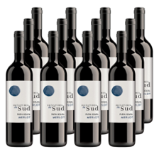 Buy & Send Case of 12 Signatures de Sud Merlot 75cl Red Wine Wine