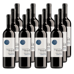 Buy & Send Case of 12 Signatures de Sud Merlot 75cl Wine
