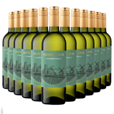 Buy & Send Case of 12 The Home Farm Chardonnay 75cl White Wine