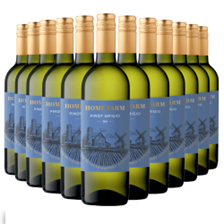 Buy & Send Wine Case of 12 The Home Farm Pinot Grigio 75cl White Wine