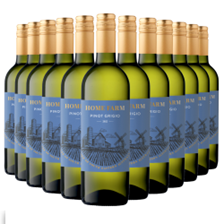 Buy & Send Case of 12 The Home Farm Pinot Grigio 75cl White Wine