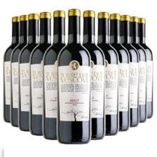 Buy & Send Wine Case of 12 Torre dei Vescovi Merlot 75cl Red Wine