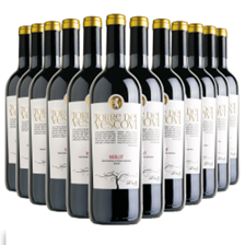 Buy & Send Case of 12 Torre dei Vescovi Merlot 75cl Red Wine