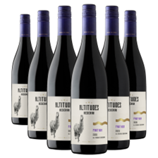 Buy & Send Wine Case of 6 Altitudes Reserva Pinot Noir 75cl Red Wine