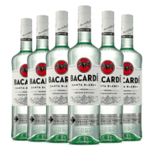 Buy & Send Case of 6 Bacardi Carta Blanca Rum 70cl (6x70cl)