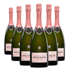 Buy & Send Case of 6 Bollinger Rose Champagne 75cl (6x75cl)