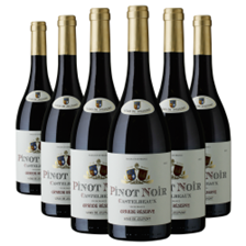 Buy & Send Case of 6 Castelbeaux Pinot Noir 75cl Red Wine