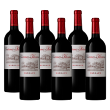 Buy & Send Case of 6 Charmes de Kirwan 75cl Red Wine