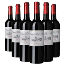 Buy & Send Wine Case of 6 Chateau Bel Air Bordeaux 75cl Red Wine
