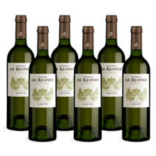 Buy & Send Case of 6 Chateau De Respide Bordeaux Blanc 75cl White Wine Wine