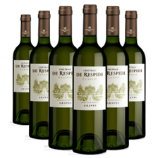 Buy & Send Wine Case of 6 Chateau De Respide Bordeaux Blanc 75cl White Wine