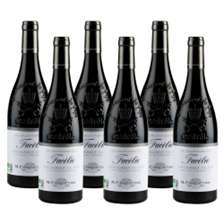 Buy & Send Case of 6 Chateauneuf-du-Pape Facelie Collection Bio M.Chapoutier 75cl Red Wine