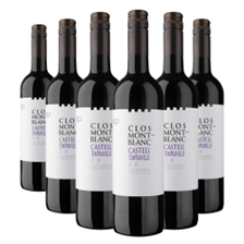 Buy & Send Wine Case of 6 Clos Montblanc  Castell Tempranillo 75cl Red Wine