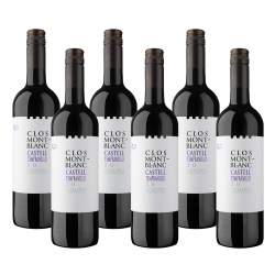Buy & Send Case of 6 Clos Montblanc  Castell Tempranillo 75cl Wine