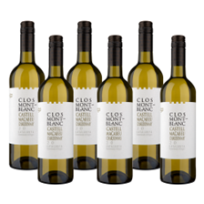 Buy & Send Case of 6 Clos Montblanc Castel Macabeu Chardonnay 75cl White Wine