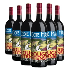 Buy & Send Wine Case of 6 Cote Mas Rouge Intense 75cl Red Wine