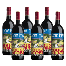 Buy & Send Case of 6 Cote Mas Rouge Intense 75cl Red Wine