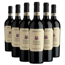 Buy & Send Case of 6 Fontella Chianti Classico 75cl Red Wine