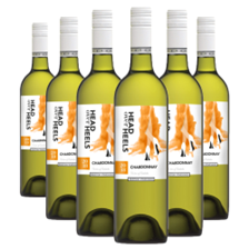 Buy & Send Wine Case of 6 Head over Heels Chardonnay 75cl White Wine
