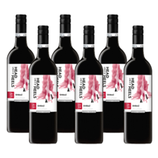 Buy & Send Case of 6 Head over Heels Shiraz 75cl Red Wine Wine