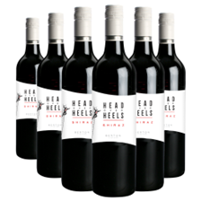 Buy & Send Case of 6 Head over Heels Shiraz 75cl Red Wine