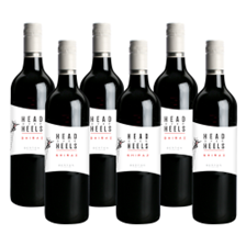Buy & Send Case of 6 Head over Heels Shiraz 75cl Red Wine
