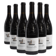 Buy & Send Wine Case of 6 La Bastide, St Dominique Chateauneuf-de-Pape 75cl Red Wine