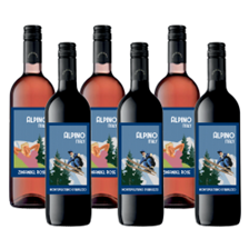 Buy & Send Case of 6 Mixed Alpino Red & Rose Italian Wine