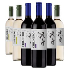 Buy & Send Case of 6 Mixed Chilinero Red & White Wine