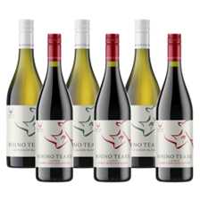 Buy & Send Case of 6 Mixed Rhino Tears Red & White Wine