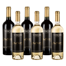 Buy & Send Case of 6 Mixed Vinoir Wine