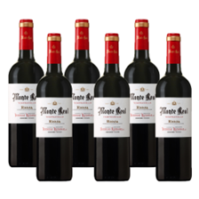 Buy & Send Case of 6 Monte Real Tempranillo 75cl Red Wine Wine