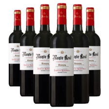 Buy & Send Wine Case of 6 Monte Real Tempranillo 75cl Red Wine