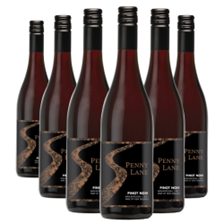 Buy & Send Case of 6 Penny Lane Reserve Pinot Noir 75cl Red Wine