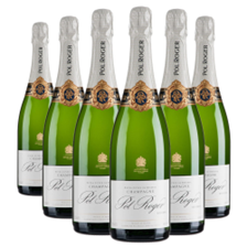 Buy & Send Case of 6 Pol Roger Brut Reserve Champagne 75cl (6x75cl)