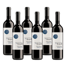 Buy & Send Case of 6 Signatures de Sud Merlot 75cl Red Wine Wine