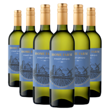 Buy & Send Wine Case of 6 The Home Farm Pinot Grigio 75cl White Wine