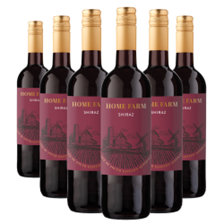 Buy & Send Case of 6 The Home Farm Shiraz 75cl Red Wine