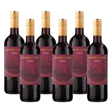 Buy & Send Case of 6 The Home Farm Shiraz 75cl Red Wine