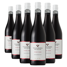 Buy & Send Wine Case of 6 Villa Maria Pinot Noir Private Bin 75cl Red Wine