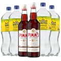 Buy & Send Case of 6 with Pimms No1 and Lemonade Mixer