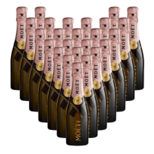 mini moet rose bottles 6 pack